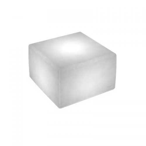 Mesa-chaiselongue Brisa iluminada blanco