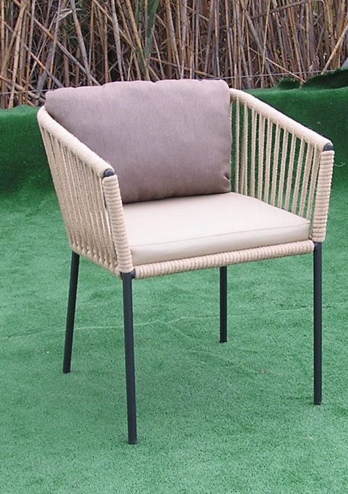 Sillón Habana interior encordado yute