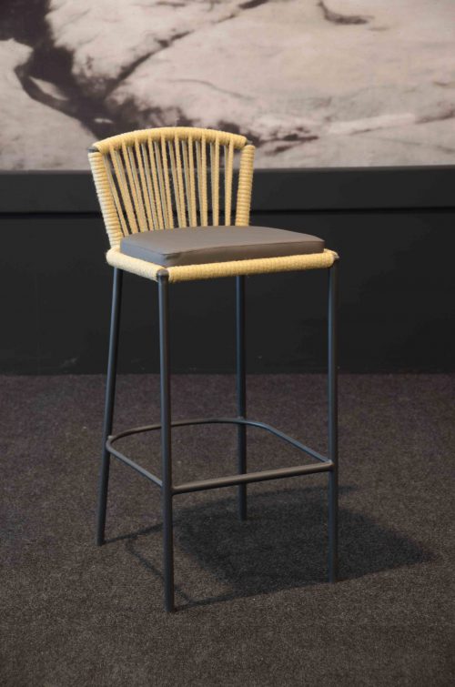Taburete Habana interior encordado